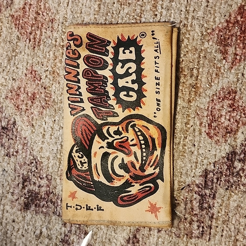 Vintage T.U.F.F Vinnies tampon case